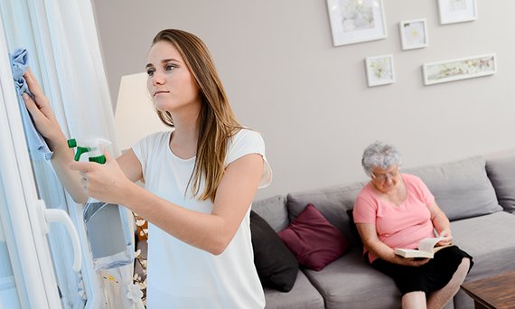 Ausländische Haushalts- und Betreuungskräfte (Europäische Haushaltshilfe)
